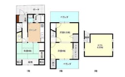 左京区下鴨中川原町　中古戸建の画像